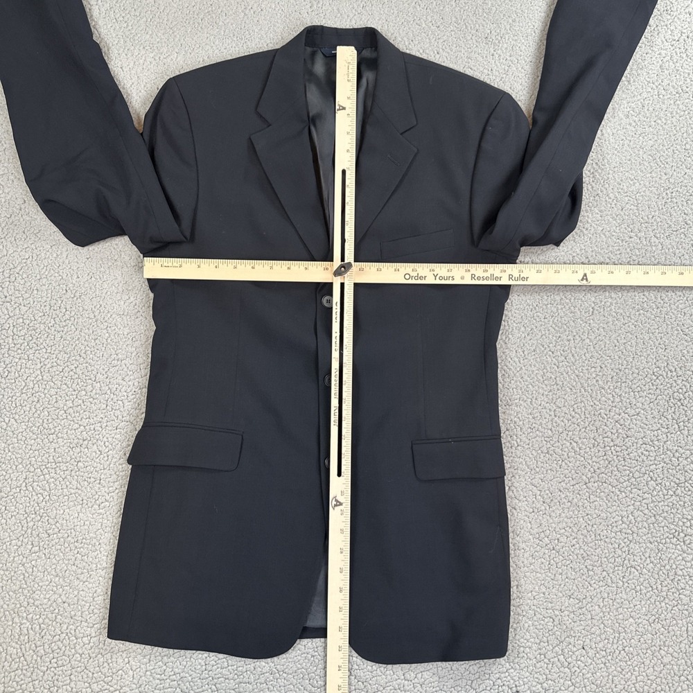 Brooks Brothers Blazer Men 41L 3 Button Worsted Wool Sport Coat - Picture 7 of 16